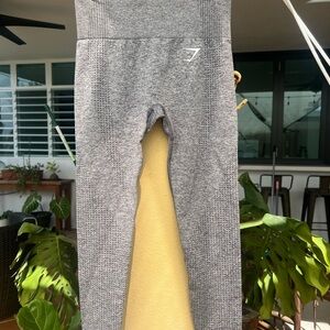Gymshark Gray Textured Leggings